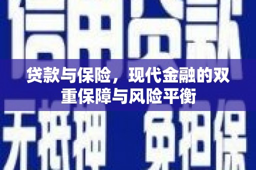 户县贷款与保险，现代金融的双重保障与风险平衡