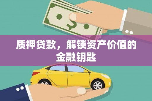 长寿质押贷款，解锁资产价值的金融钥匙