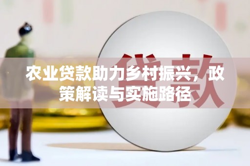 长岛农业贷款助力乡村振兴，政策解读与实施路径