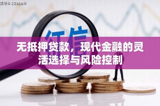 连山无抵押贷款，现代金融的灵活选择与风险控制