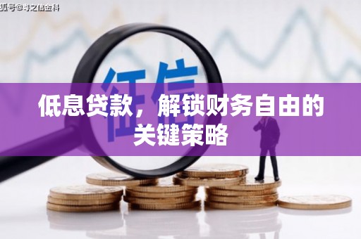 五股低息贷款，解锁财务自由的关键策略