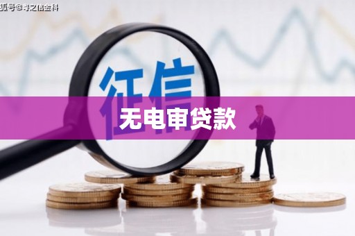 芦竹无电审贷款