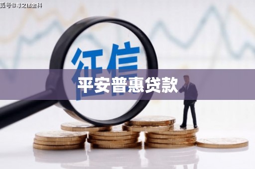 顺昌平安普惠贷款