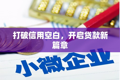 南海打破信用空白，开启贷款新篇章